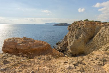 Cape Martinet Ibiza Adası Baleares, İspanya