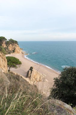 Sahile Calella, Costa Brava, Girona, İspanya