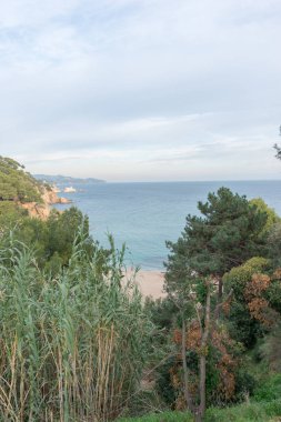 Sahile Blanes, Costa Brava, Girona, İspanya