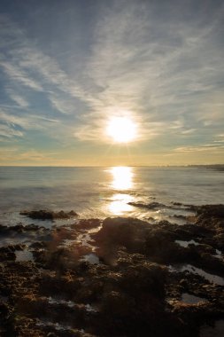 Sahil Oropesa del Mar adlı bir gündoğumu
