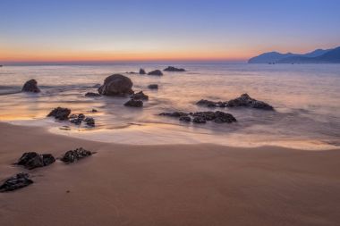 Şafakta Beach'te Noja Köyü