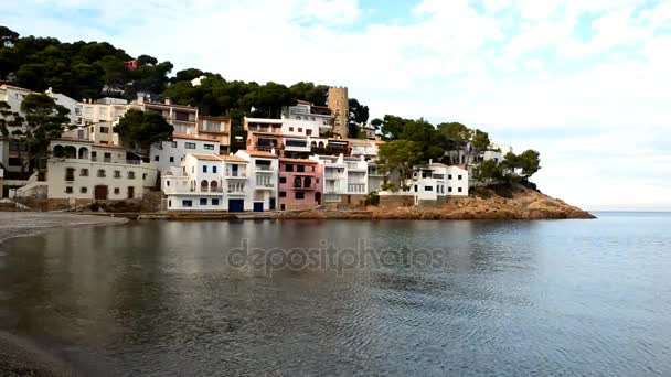 Den Cove Tonfisken Begur Costa Brava Girona — Stockvideo