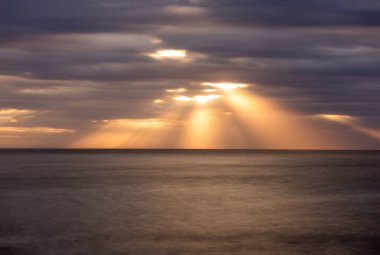 Girona Costa Brava bir sunrise