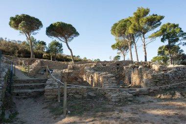Rodos Manastırı ormanın limanda