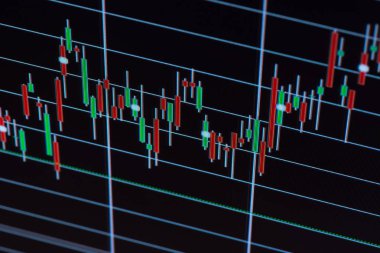 Şamdan siyah bir arka plan grafiği