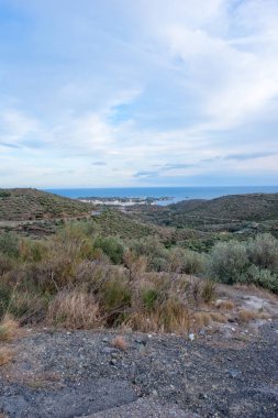 Costa Brava üzerinde Cadaques Köyü