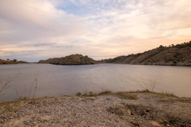 Costa Brava üzerinde Cadaques Köyü