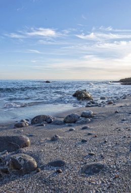 Sahil Oropesa del Mar adlı bir gündoğumu