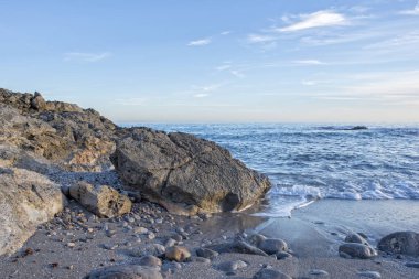 Sahil Oropesa del Mar adlı bir gündoğumu