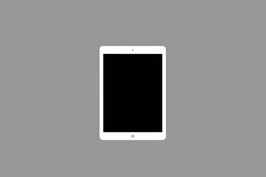 Bir tablet ile güzel bir arka plan görüntüsü