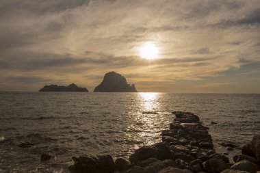 Sunset bulvarında Es Adası vedra, Ibiza