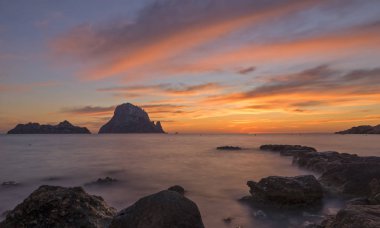 Sunset bulvarında Es Adası vedra, Ibiza