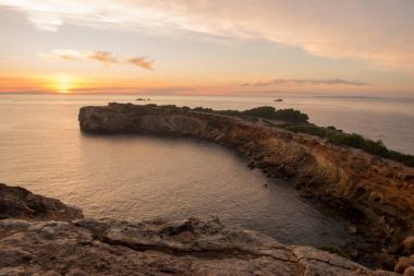 Ibiza gündoğumu, Balear Adaları, Sespanyol Beach