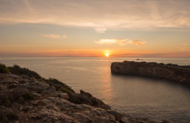 Ibiza gündoğumu, Balear Adaları, Sespanyol Beach