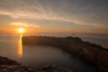 Ibiza gündoğumu, Balear Adaları, Sespanyol Beach