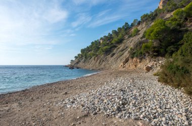 Ses Boques beach Ibiza Adası