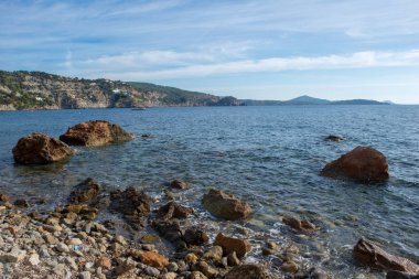 Ses Boques beach Ibiza Adası