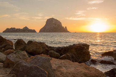 Sunset bulvarında Es Adası vedra, Ibiza