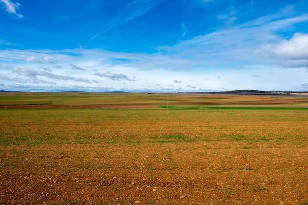 Pustyni pola w prowincji Saragossa — Zdjęcie stockowe