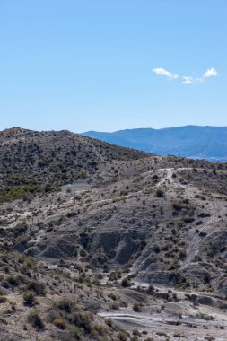 Tabernas Almeria içinde çöl
