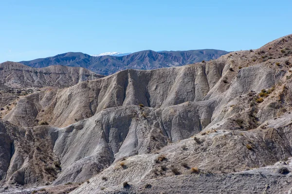 Пустеля Tabernas в Альмерії — стокове фото
