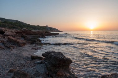 Oropesa renega içinde güzel gün doğumu