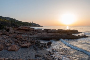 Oropesa renega içinde güzel gün doğumu