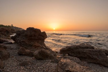 Oropesa renega içinde güzel gün doğumu