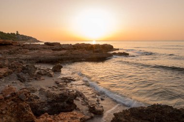 Oropesa renega içinde güzel gün doğumu