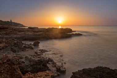 Oropesa renega içinde güzel gün doğumu