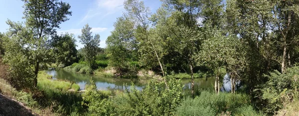 La via verde della carrozzina di Girona — Foto Stock