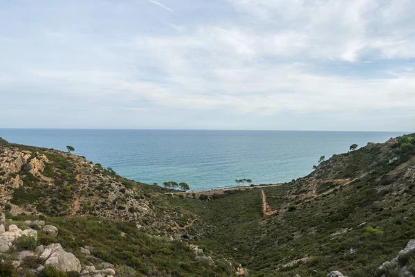 Mittelmeerblick von oropesa del mar — Stockfoto