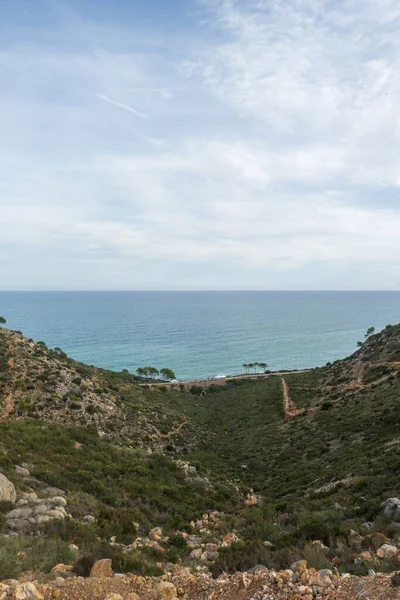Mittelmeerblick von oropesa del mar — Stockfoto