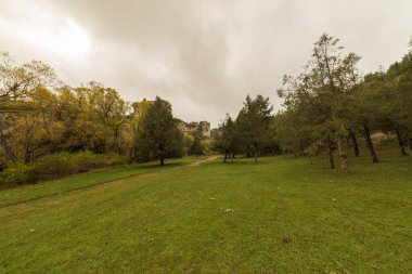 Soria eyaletindeki Lobos Nehri Kanyonu