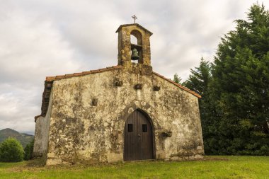 Zarautz, Guipuzcoa 'daki San Martin inzivası.