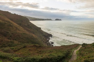Zarautz bakış açısından Cantabrian görüşleri