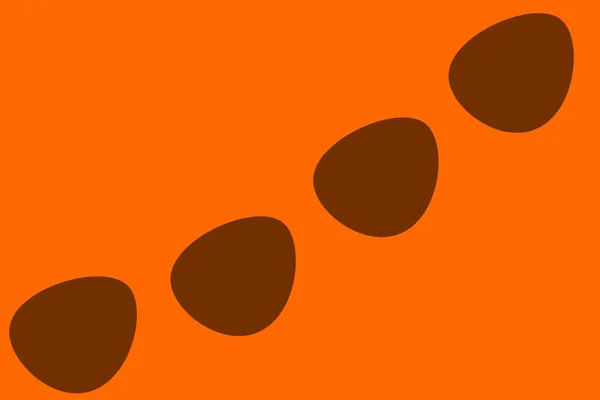 Abstrakcyjne pomarańczowe tło z kilkoma bieżnikami — Zdjęcie stockowe