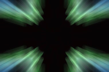 Yeşil tonu olan soyut bir arkaplan