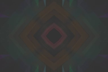 Dört eşit kenarı olan soyut bir arkaplan