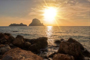 Sunset bulvarında Es Adası vedra, Ibiza