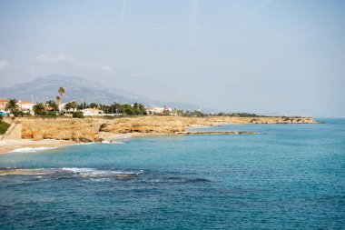 Vinaroz kıyıları açık bir günde, Costa Azahar