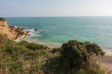Vinaroz kıyıları açık bir günde, Costa Azahar