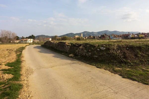 Os arredores da cidade de Sant Mateu — Fotografia de Stock