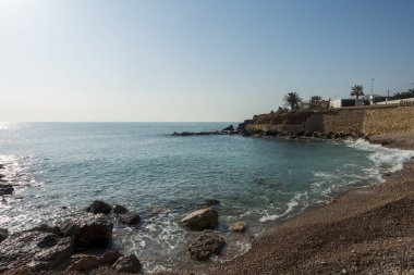 Vinaroz kıyıları açık bir günde, Costa Azahar