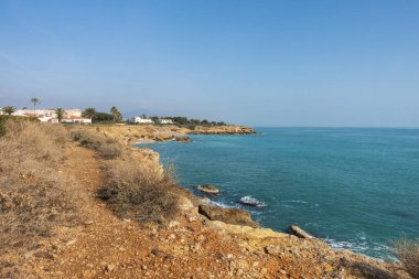 Vinaroz kıyıları açık bir günde, Costa Azahar