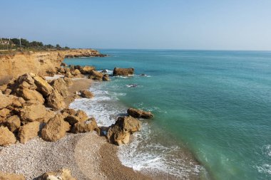 Vinaroz kıyıları açık bir günde, Costa Azahar