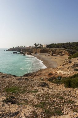 Vinaroz kıyıları açık bir günde, Costa Azahar