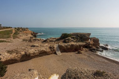 Vinaroz kıyıları açık bir günde, Costa Azahar