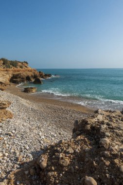 Vinaroz kıyıları açık bir günde, Costa Azahar