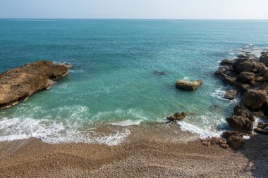 Vinaroz kıyıları açık bir günde, Costa Azahar
